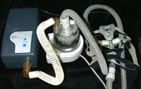 CPAP machine.