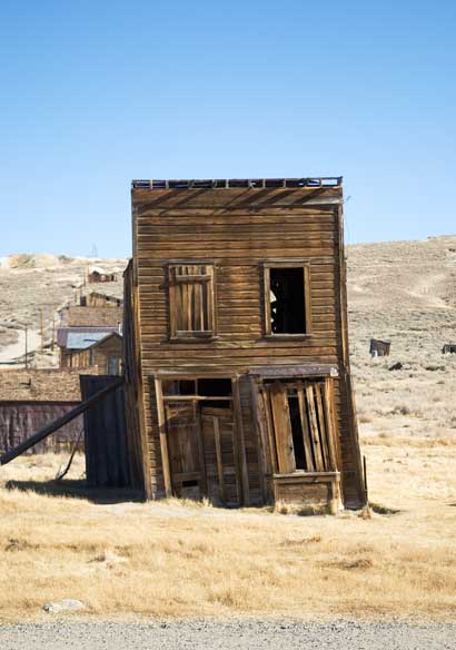 Today in Bodie, California.