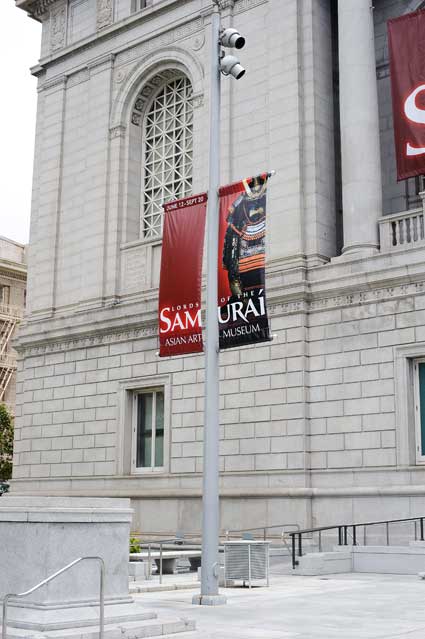 Lord of the Samurai exhibit today in San Francisco.